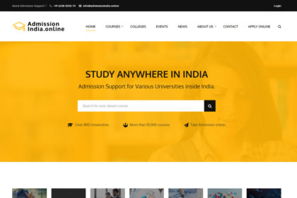 Admission india